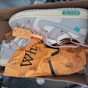 Kids Shoes - Gray and White